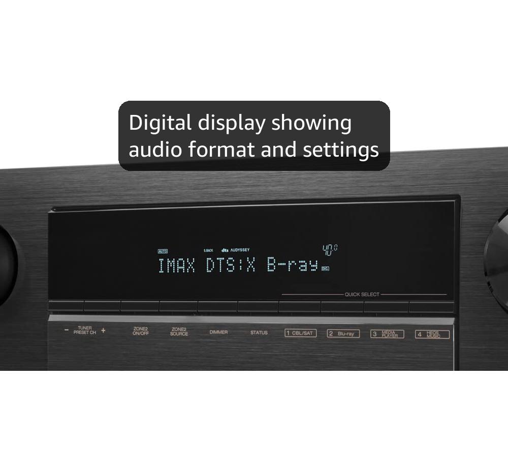 Amazon.com: Denon AVR-X3800H 9.4 Channel 8K Home Theater Receiver